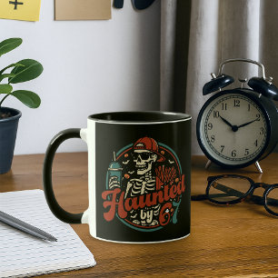 Von 67 heimgesucht Lustiges Halloween Six Seven 67 Tasse