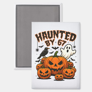 Von 67 lustigen Geistern und Kürbissen Halloween h Magnet