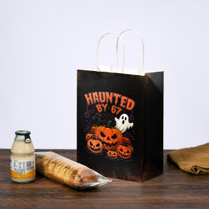 Von 67 lustigen Geistern und Kürbissen Halloween h Mittlere Geschenktüte