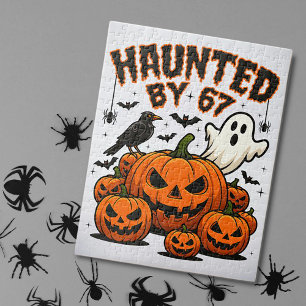 Von 67 lustigen Geistern und Kürbissen Halloween h Puzzle