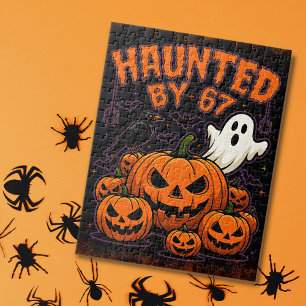 Von 67 lustigen Geistern und Kürbissen Halloween h Puzzle