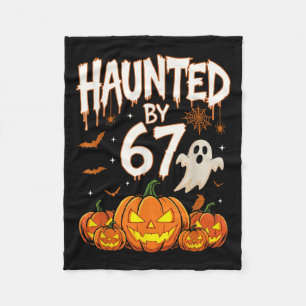Von 67 lustigen Kürbis- und Geist-Halloween-Co hei Fleecedecke