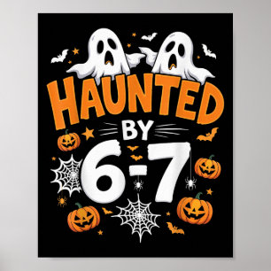 Von 67 lustigen Kürbis- und Geist-Halloween-Co hei Poster