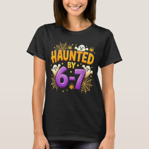 Von 67 lustigen sechs sieben 67 Meme spooky Geist T-Shirt