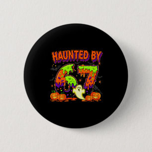 Von 67 lustigen Six Seven Drip spooky Geist Heimge Button