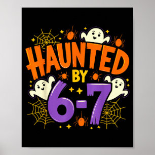 Von 67 lustigen Six Seven Meme Soky Geist heimgesu Poster