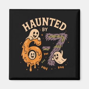 Von 67 Six Seven Meme Gen Alpha Funny Halloween he Magnet