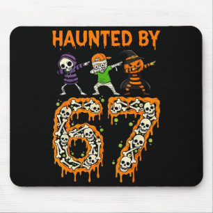 Von 6-7 Halloween-Skelett-Dabbing-Meme-Männern hei Mousepad