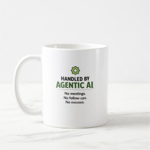 Von Agentic AI verwaltete lustige Tech-Kaffeetasse Kaffeetasse