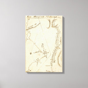 Von Albany nach Newborough 31 Leinwanddruck