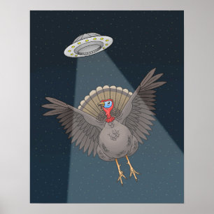 Von Aliens vor dem Erntedankfest gerettet Poster