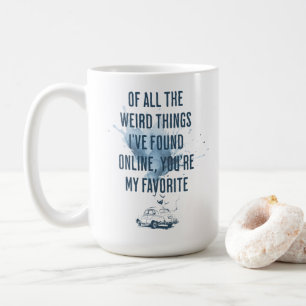 Von all den verrückten Dingen, die ich online über Kaffeetasse
