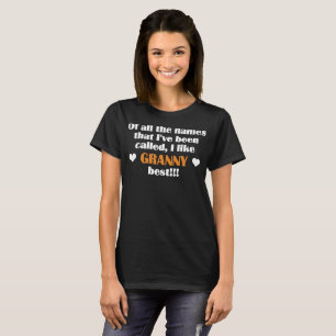 Von allen Namen die Ive genannt wie Oma T-Shirt
