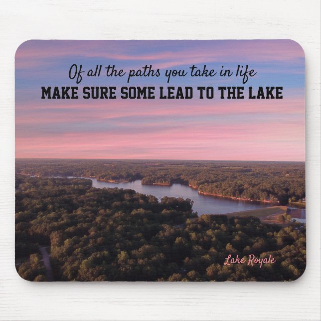Von allen Paths Mouse Pads Mousepad (Vorne)