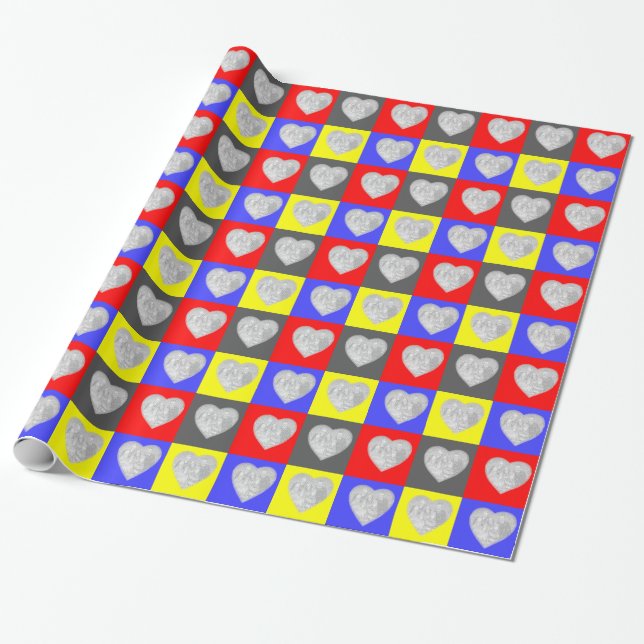 Von allen uns - bunte geschenkpapier (Ungerollt)