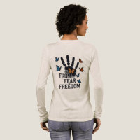 Von Angst zur Freiheit – T-Shirt gegen häusliche G
