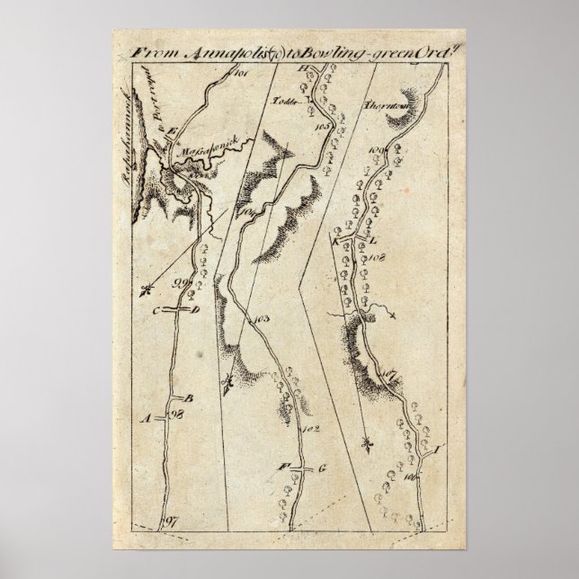 Von Annapolis bis Bowlinggreen Ordy 70 Poster (Vorne)