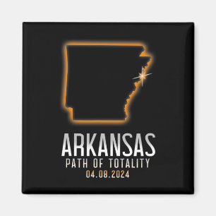 von Arkansas Totality 4.8.24 Gesamtsolarsolare EC Magnet