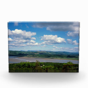 Von Arnside Knott Arnside aus gesehen, der Fluss K Fotoblock