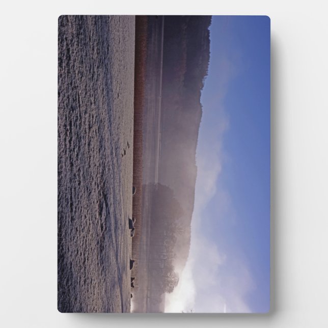 Von Arnside Knott Arnside aus gesehen, der Fluss K Fotoplatte (Vorderseite)