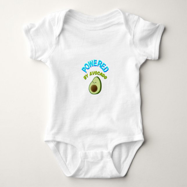 Von Avocado beherrscht Baby Strampler (Vorderseite)