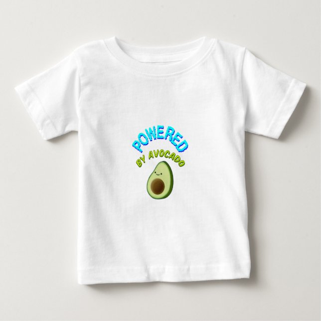 Von Avocado beherrscht Baby T-shirt (Vorderseite)