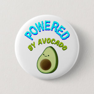 Von Avocado beherrscht Button