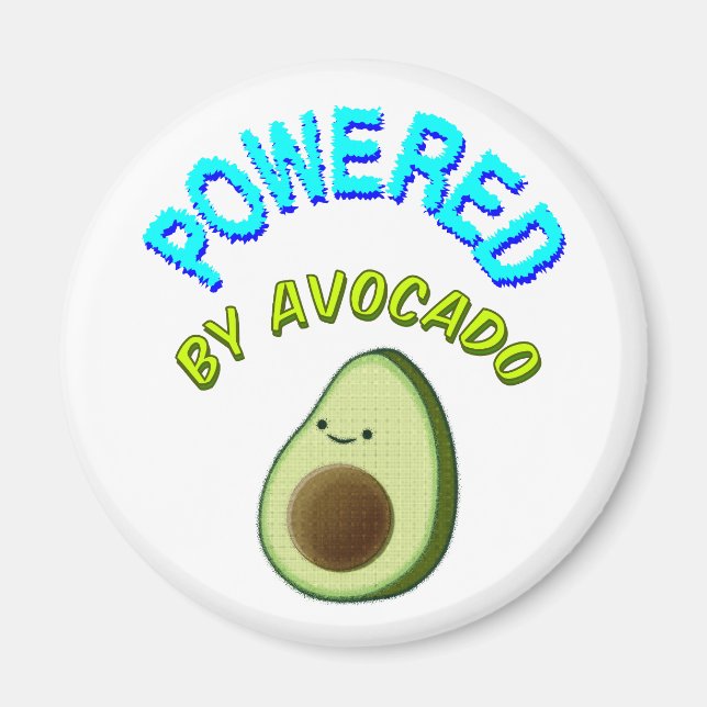 Von Avocado beherrscht Magnet (Vorne)