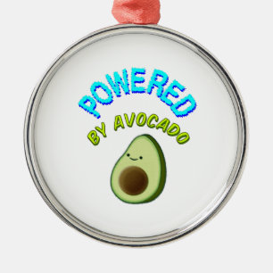Von Avocado beherrscht Ornament Aus Metall