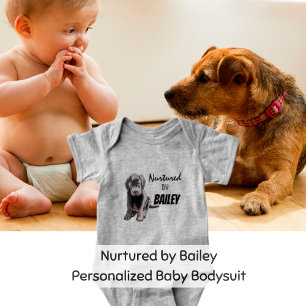 Von Bailey aufgezogen (für Junge oder Mädchen) Bab Baby Strampler