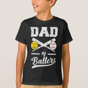 von Ballern Vater von Baseball und Softball für T-Shirt