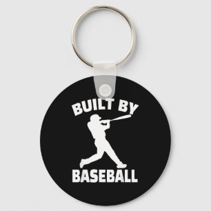 Von Baseball erbaut Lustiger Baseball Für Männer F Schlüsselanhänger