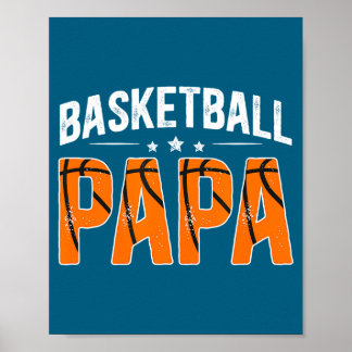 Von Basketball Papa Basketball Spieler Papa Poster