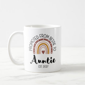 Von Bestie zu Tante Est 2027 Schwangerschaft beför Kaffeetasse