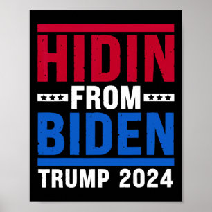 Von Biden Kids Men Funny Anti Joe Biden Trump 202 Poster