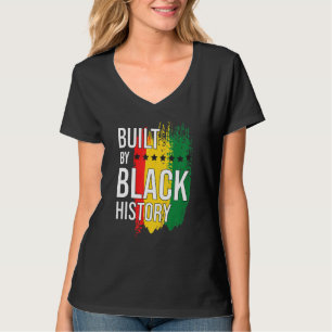 Von Black History Blackity Black gebaut T-Shirt
