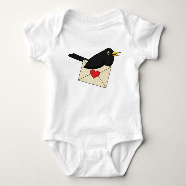 Von Blackbird mit Liebe Baby Strampler (Vorderseite)