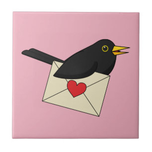 Von Blackbird mit Liebe Fliese