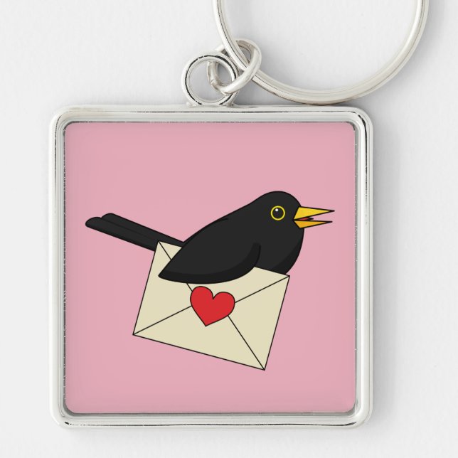 Von Blackbird mit Liebe Schlüsselanhänger (Vorne)