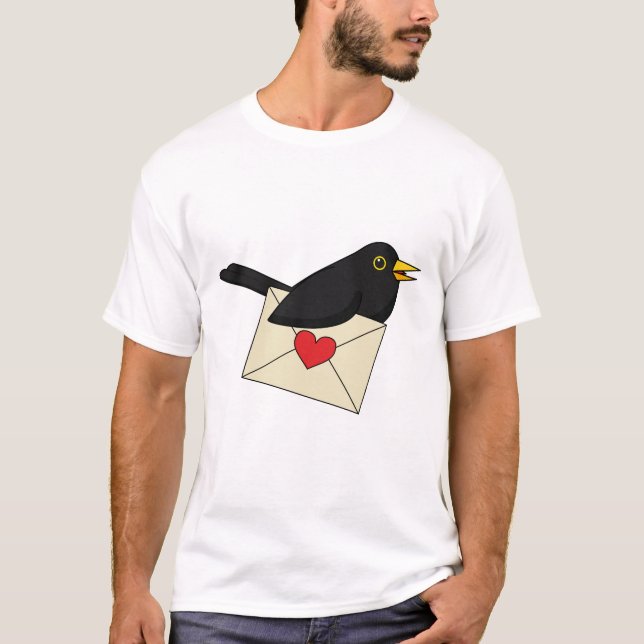 Von Blackbird mit Liebe T-Shirt (Vorderseite)