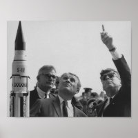 Von Braun und JFK auf dem Weg zum Himmel