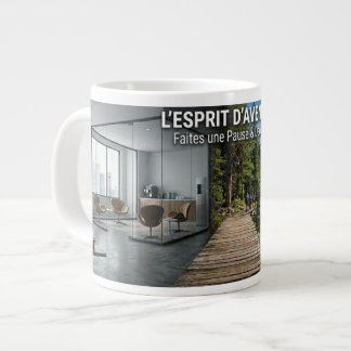 Von Büro zu Natur Tasse