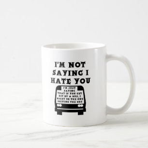 Von Bus Funny Mug treffen Tasse