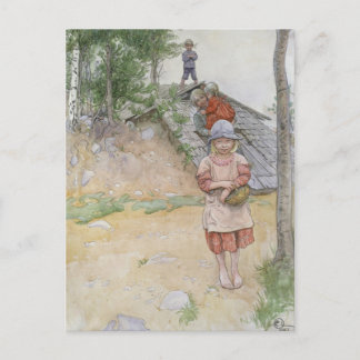 Von Carl Larsson Postkarte