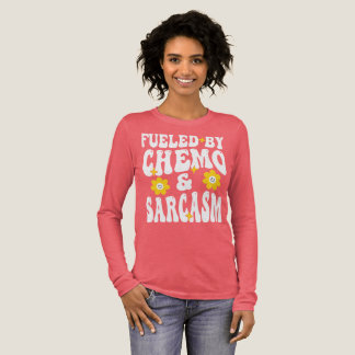 Von Chemo und Sarcasm gespeist Chemotherapie Kann Tri-Blend Shirt