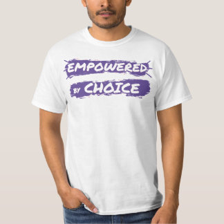 VON CHOICE BEFUGT (lila) T-Shirt