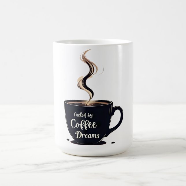 Von Coffee Dreams gespeist Student Tasse (Mittel)