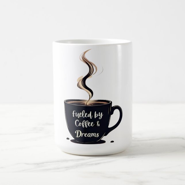 Von Coffee Dreams gespeist Student Tasse (Mittel)