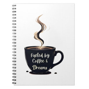 Von Coffee Dreams gespeist Student Tasse Notizblock