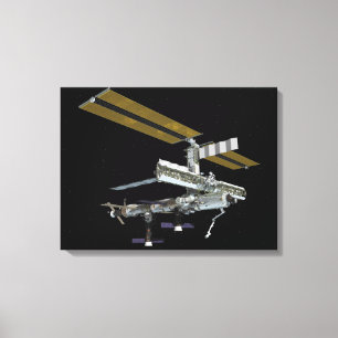 Von Computer generierte Ansicht 3 Leinwanddruck